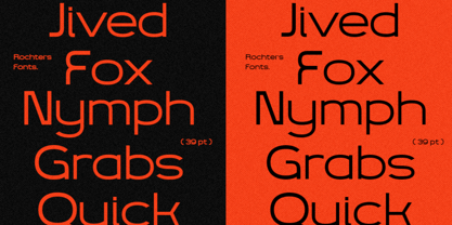 Rochters Font Poster 3