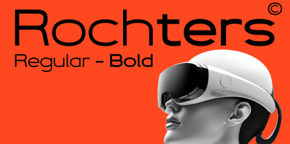 Rochters Font Poster 1