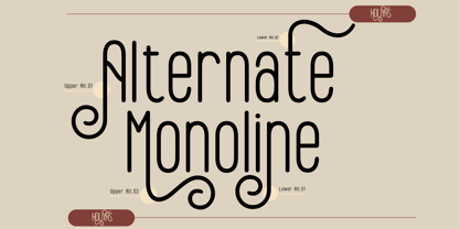 Holiyas Font Poster 8