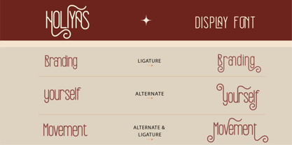 Holiyas Font Poster 6