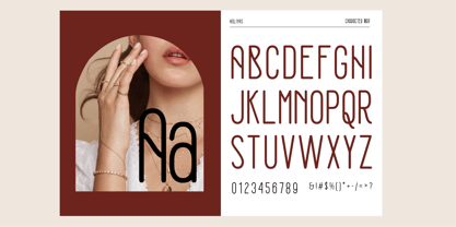 Holiyas Font Poster 2