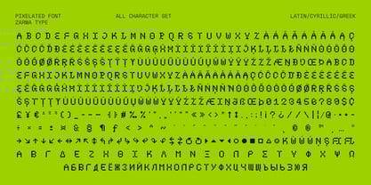 Psygen Font Poster 11