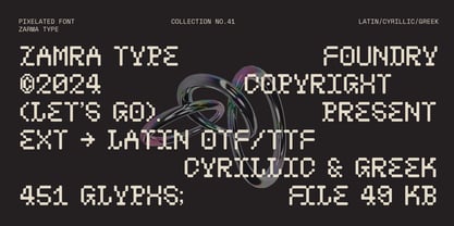 Psygen Font Poster 10