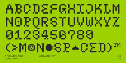 Psygen Font Poster 3