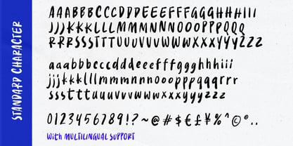 Swift Marker Font Poster 9