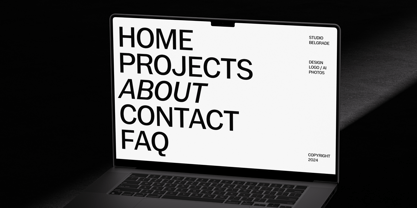 Jouter Sans Font Poster 6