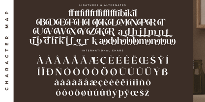 Rehgal Font Poster 8