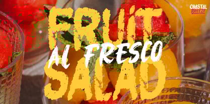 Coastal Threads Font Poster 2