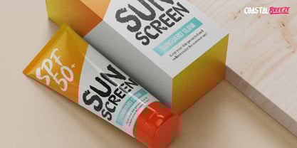 Coastal Threads Font Poster 11