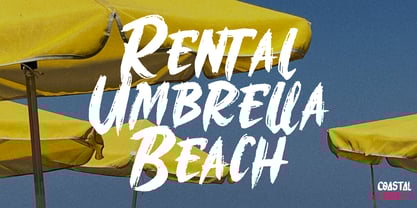 Coastal Threads Font Poster 4