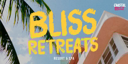 Coastal Threads Font Poster 6