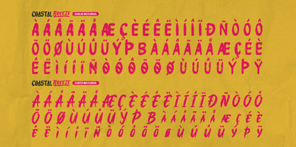 Coastal Threads Font Poster 13