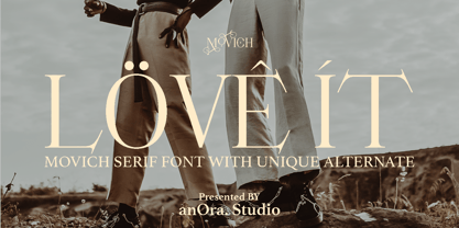 Movich Font Poster 12