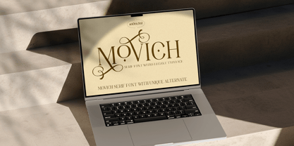 Movich Font Poster 8