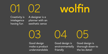 Wolfin Font Poster 4