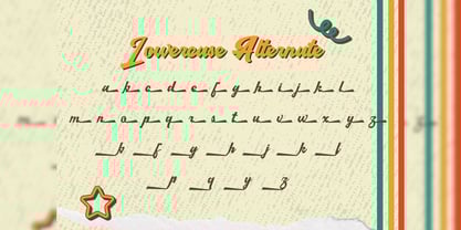 Hamilangton Font Poster 5