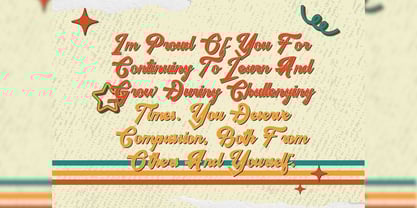 Hamilangton Font Poster 7