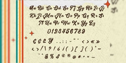 Hamilangton Font Poster 2