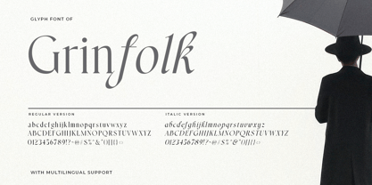 Grinfolk Font Poster 9