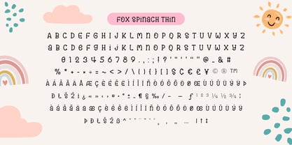 Fox Spinach Font Poster 11