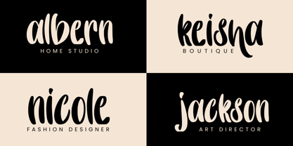 Luvore Font Poster 6