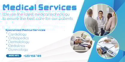 Murisa Monolinia Font Poster 5