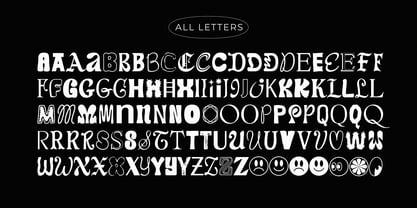 Weirdy Font Poster 6