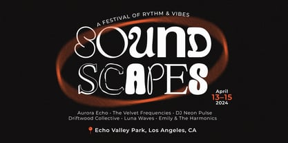 Weirdy Font Poster 2