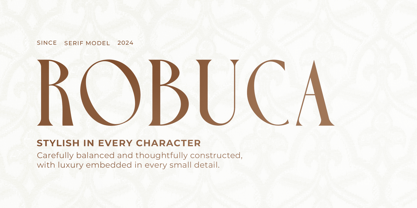 Robuca Font Poster 1