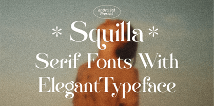 Squilla Font Poster 14