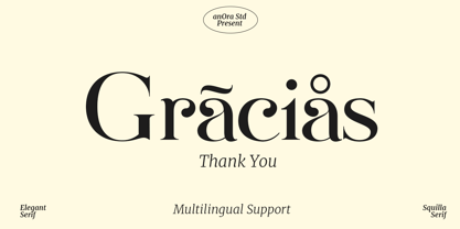 Squilla Font Poster 15