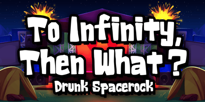 Big Kid Rockstar Font Poster 2