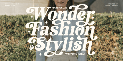 Brunch Moment Font Poster 4