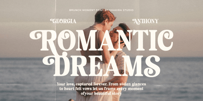 Brunch Moment Font Poster 6