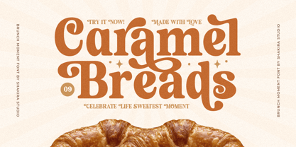 Brunch Moment Font Poster 2