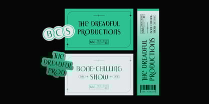 Grimsquire Font Poster 9