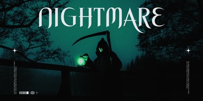 Grimsquire Font Poster 7