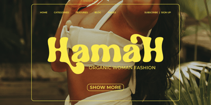 Morning Sunbeam Font Poster 5