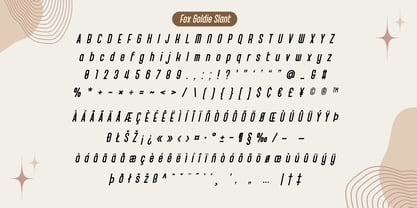 Fox Goldie Font Poster 10