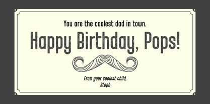 Fox Goldie Font Poster 5