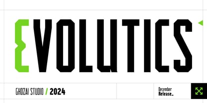 Evolutics Font Poster 1