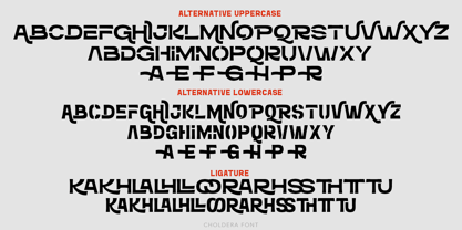 Choldera Neu Font Poster 7