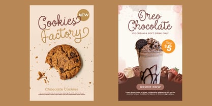 Ragista Sweet Font Poster 3