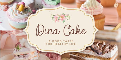 Ragista Sweet Font Poster 4