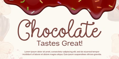Ragista Sweet Font Poster 2