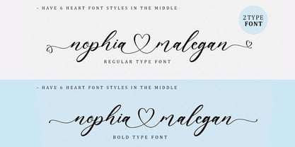 Abegia Borgan Font Poster 4