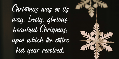 Warm Touch Font Poster 4