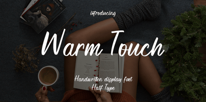Warm Touch Font Poster 1