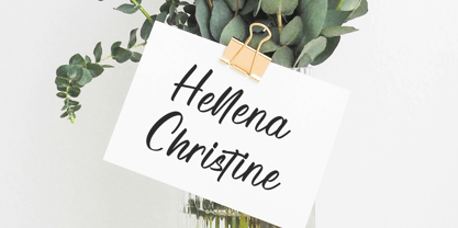 Warm Touch Font Poster 5