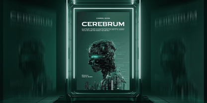 Cyber Zen Font Poster 7